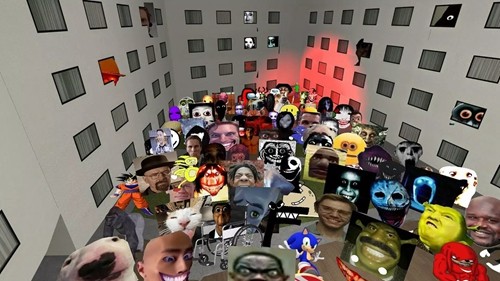 Nextbots密室射手内置mod菜单版游戏截图2