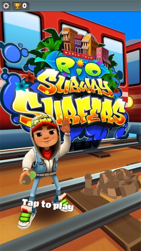 地铁跑酷里约热内卢GGB游戏截图1