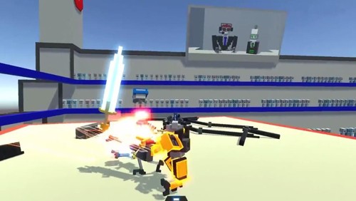 克隆机器人大乱斗无限生命无限升级点数游戏截图4