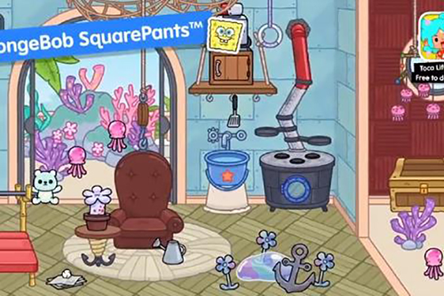 托卡世界海绵宝宝官方正版游戏截图4