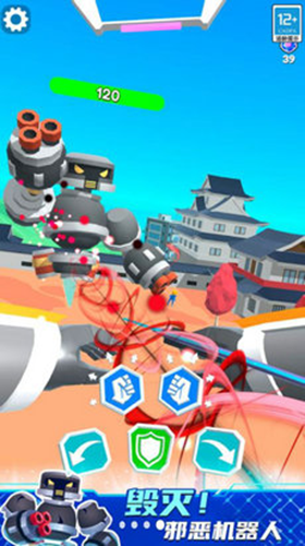 机甲进化对决无广告版游戏截图1