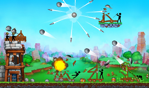 火柴人投石车破解版内购免费版游戏截图4