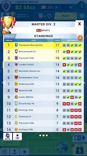 闲置十一人球员解锁版游戏截图4