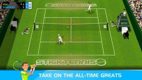 坚持网球Stick Tennis2023安卓版游戏截图4
