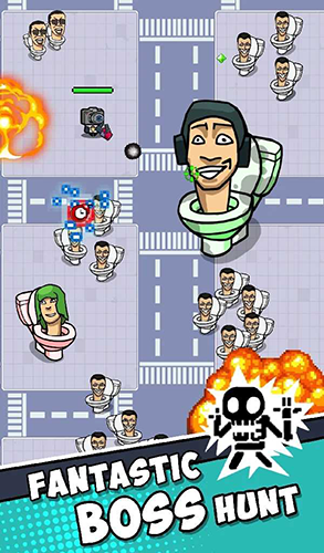 马桶怪物浪潮IO手机版游戏截图1