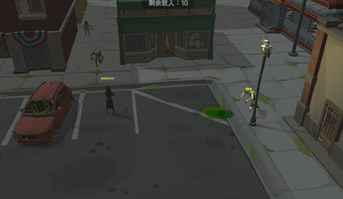 丧尸横行的鬼町世界桃子移植游戏截图4