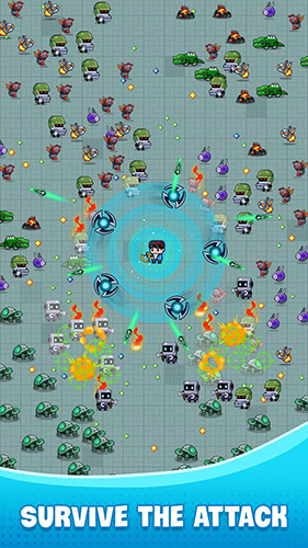 僵尸战争战斗幸存者割草游戏游戏截图5