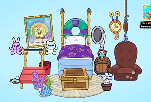 托卡世界海绵宝宝官方正版游戏截图3