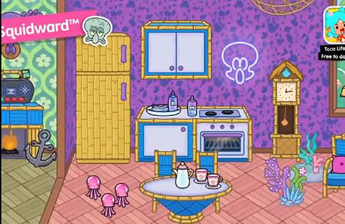 托卡世界海绵宝宝官方正版游戏截图5