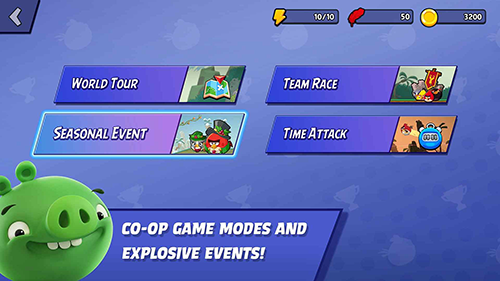 愤怒的小鸟赛车无限金币钻石版最新版游戏截图4