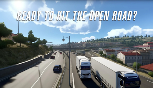 卡车模拟欧洲驾驶23无限钻石版游戏截图1