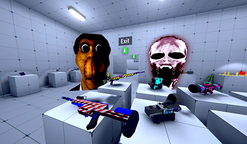 Nextbots密室射手最新版游戏截图3