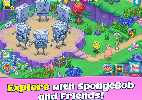 海绵宝宝冒险果酱世界无限金币版游戏截图3