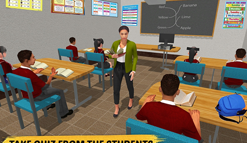 学校老师模拟器3D版游戏截图4