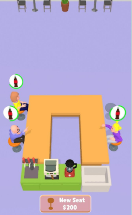 放置吧台主管游戏截图1