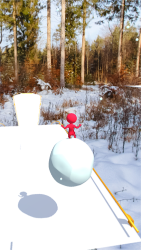 滚雪球跑游戏截图3