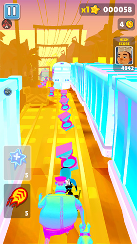 地铁跑酷彭于晏终极版游戏截图5
