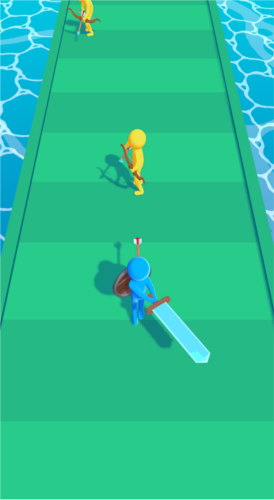 击剑跑酷游戏截图2