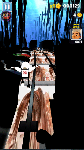 地铁跑酷花扇定制版本游戏截图5