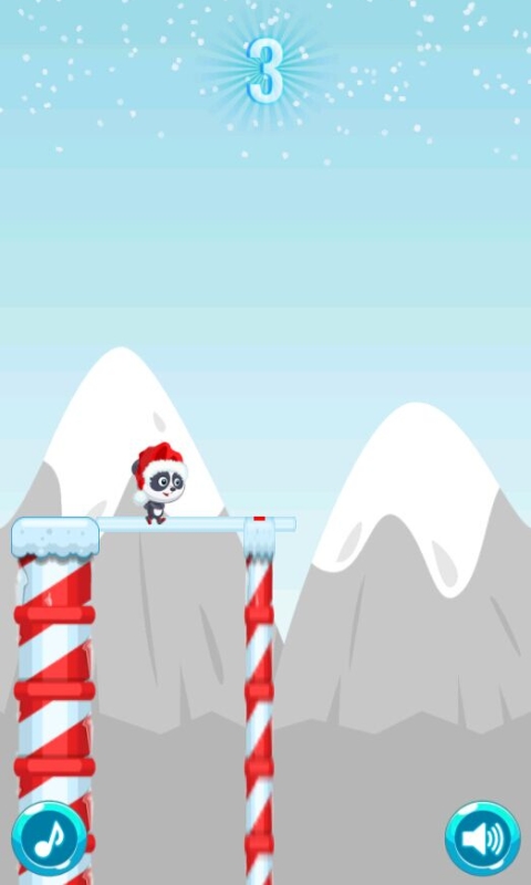 熊猫过冰桥游戏截图3