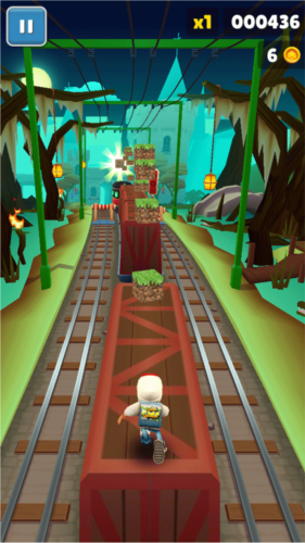地铁跑酷草方块金币魔改版本游戏截图5
