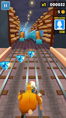 地铁跑酷孤独鹰专属版本游戏截图4