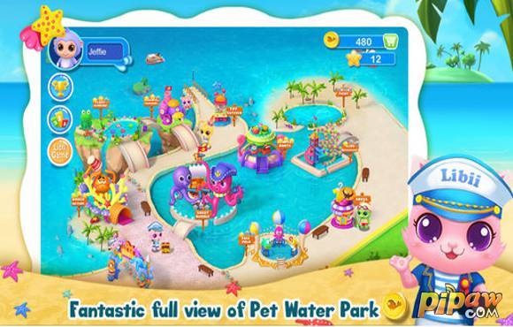 水上乐园-滑梯竞速-游戏截图1