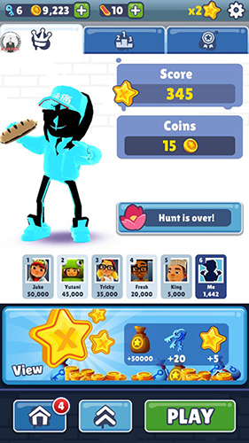 地铁跑酷涵痛定制版本游戏截图4