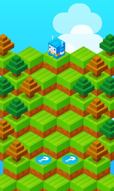 小盒子下山h5游戏截图2