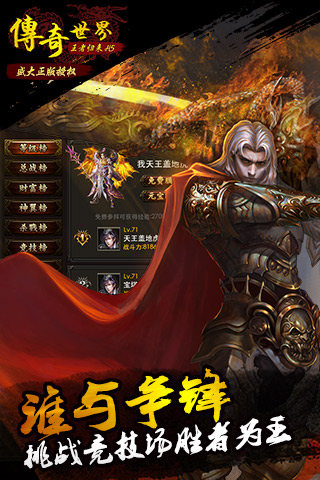 传奇世界h5游戏截图4