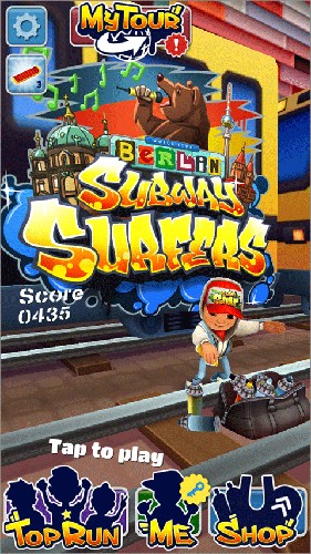 地铁跑酷最衰的神念定制版游戏截图1