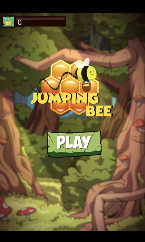 蜜蜂向上跳-游戏截图1