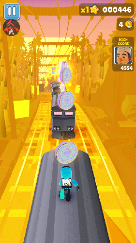 地铁跑酷黑白农历新年版本游戏截图4