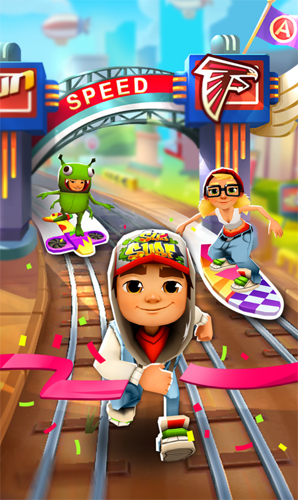 地铁跑酷亚特兰大版游戏截图3