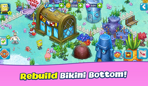 海绵宝宝冒险果酱世界无限金币版游戏截图2