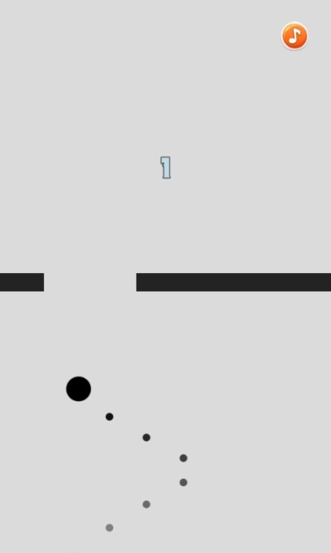 不断向上的小黑球游戏截图3