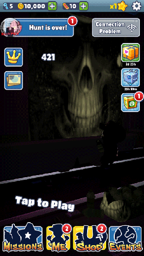 地铁跑酷亡灵之城版本游戏截图1