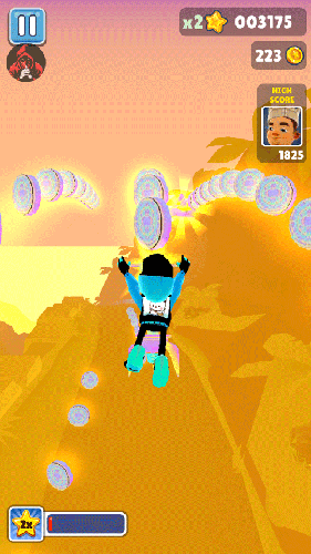 地铁跑酷黑白农历新年版本游戏截图5