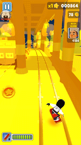 地铁跑酷黄金洛阳定制版本游戏截图4