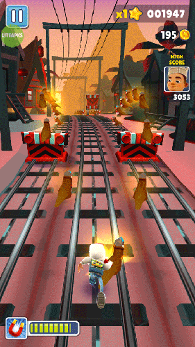 地铁跑酷小鸟金币版本游戏截图3