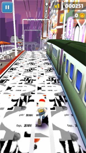 地铁跑酷黑子版本游戏截图4