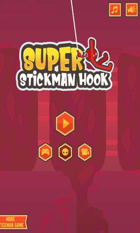 火柴人绳索挑战3游戏截图1