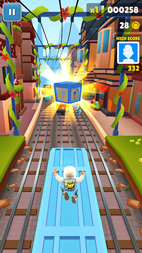 地铁跑酷孤独鹰专属版本游戏截图3