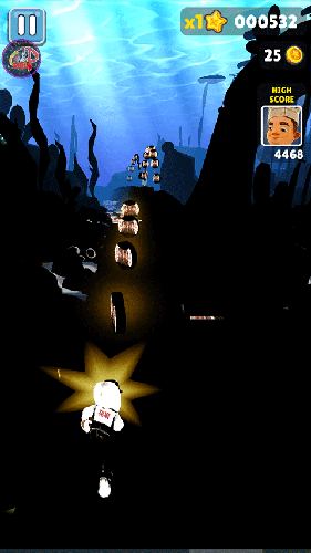 地铁跑酷花扇定制版本游戏截图2