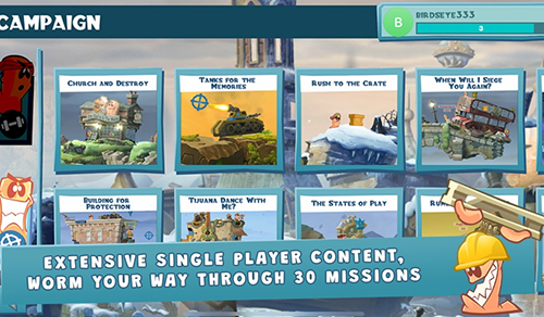 百战天虫行动版游戏截图2