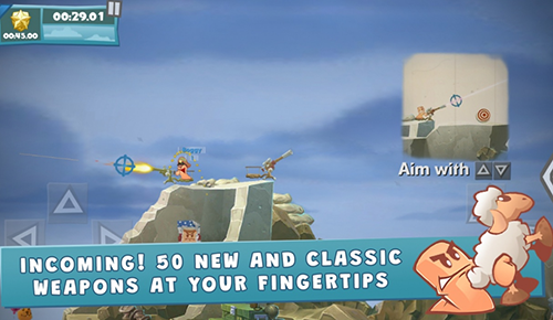 百战天虫安卓版游戏截图4