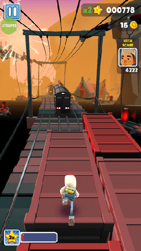 地铁跑酷小鸟金币版本游戏截图5