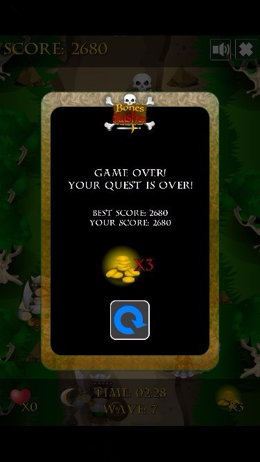 消灭恐怖骷髅-游戏截图4