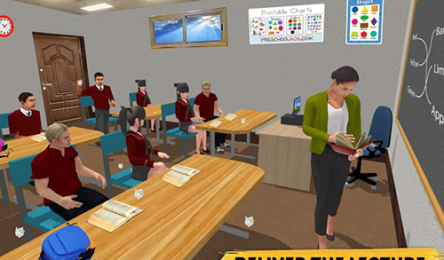 学校老师模拟器3D版游戏截图2