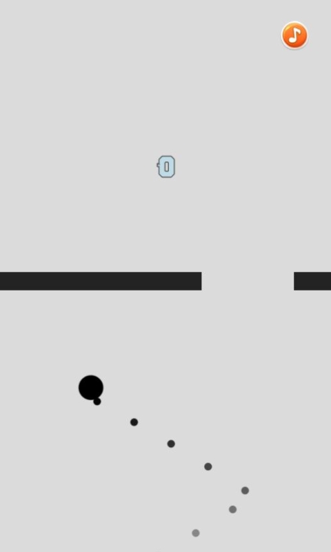 不断向上的小黑球游戏截图2